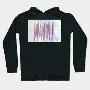 Pastel Colors Abstract. Watercolor Abstract Painting Hoodie